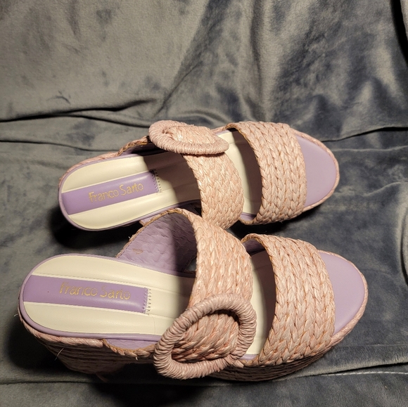 Franco Sarto Costa Platform Sandal Purple - Picture 8 of 9